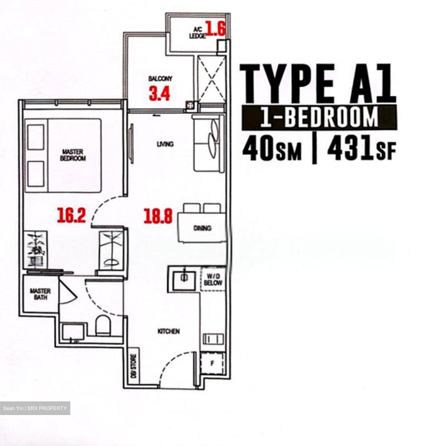 Hill House (D9), Apartment #543208331